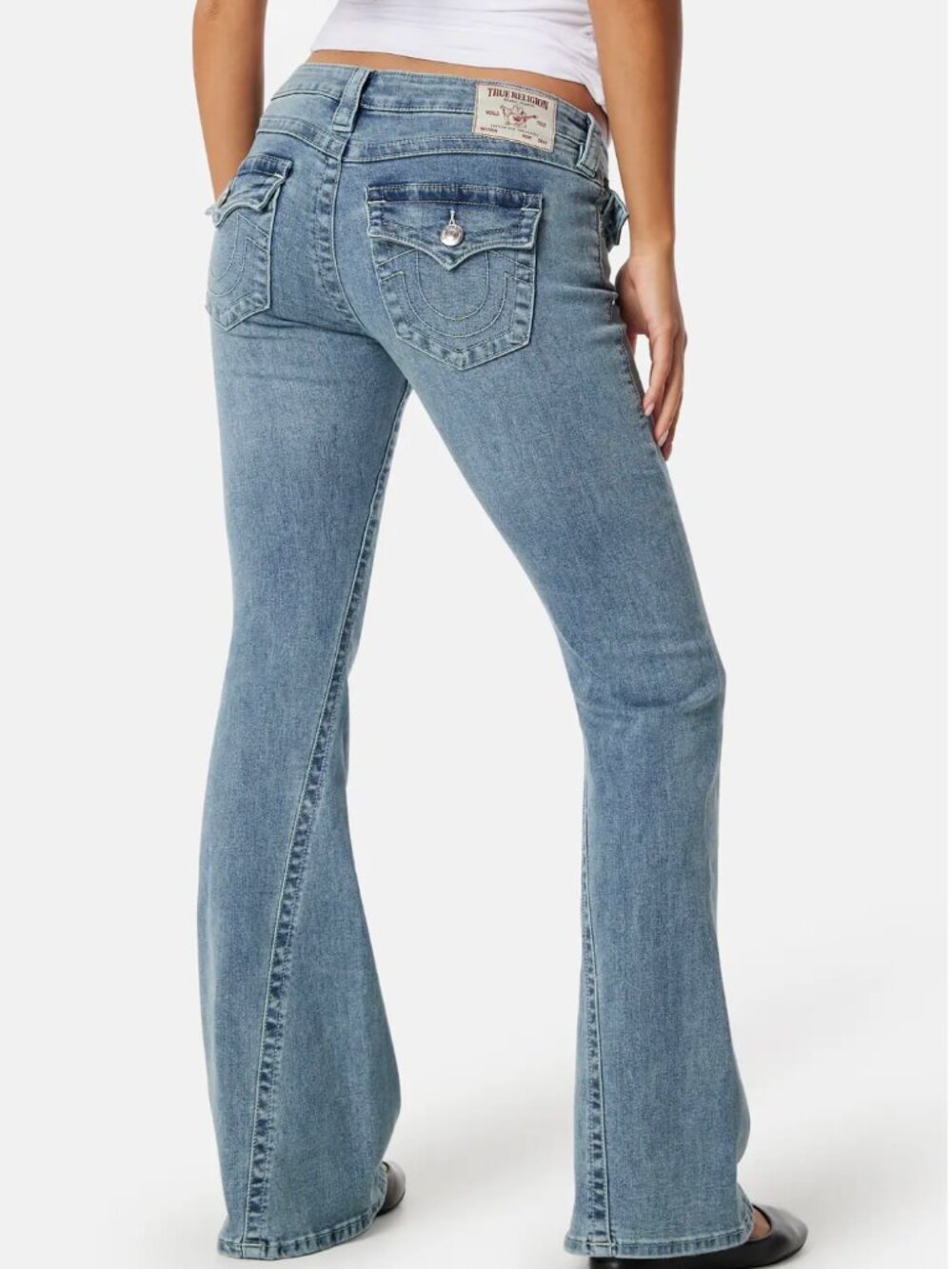 True Religion Joey Mid Rise Flare Jeans - NWT